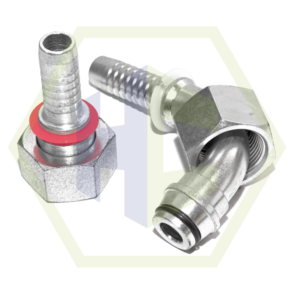 KIT CONECTOR ENGATE RAPIDO HIDRAULICO COMPLETO MACHO E FÊMEA 1/2